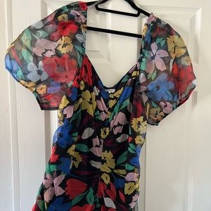 Body con floral dress
